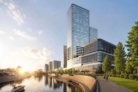 Quorum Tower we Wrocławiu osiągnął docelową wysokość 137 metrów