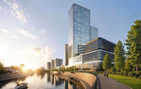 Quorum Tower we Wrocławiu osiągnął docelową wysokość 137 metrów