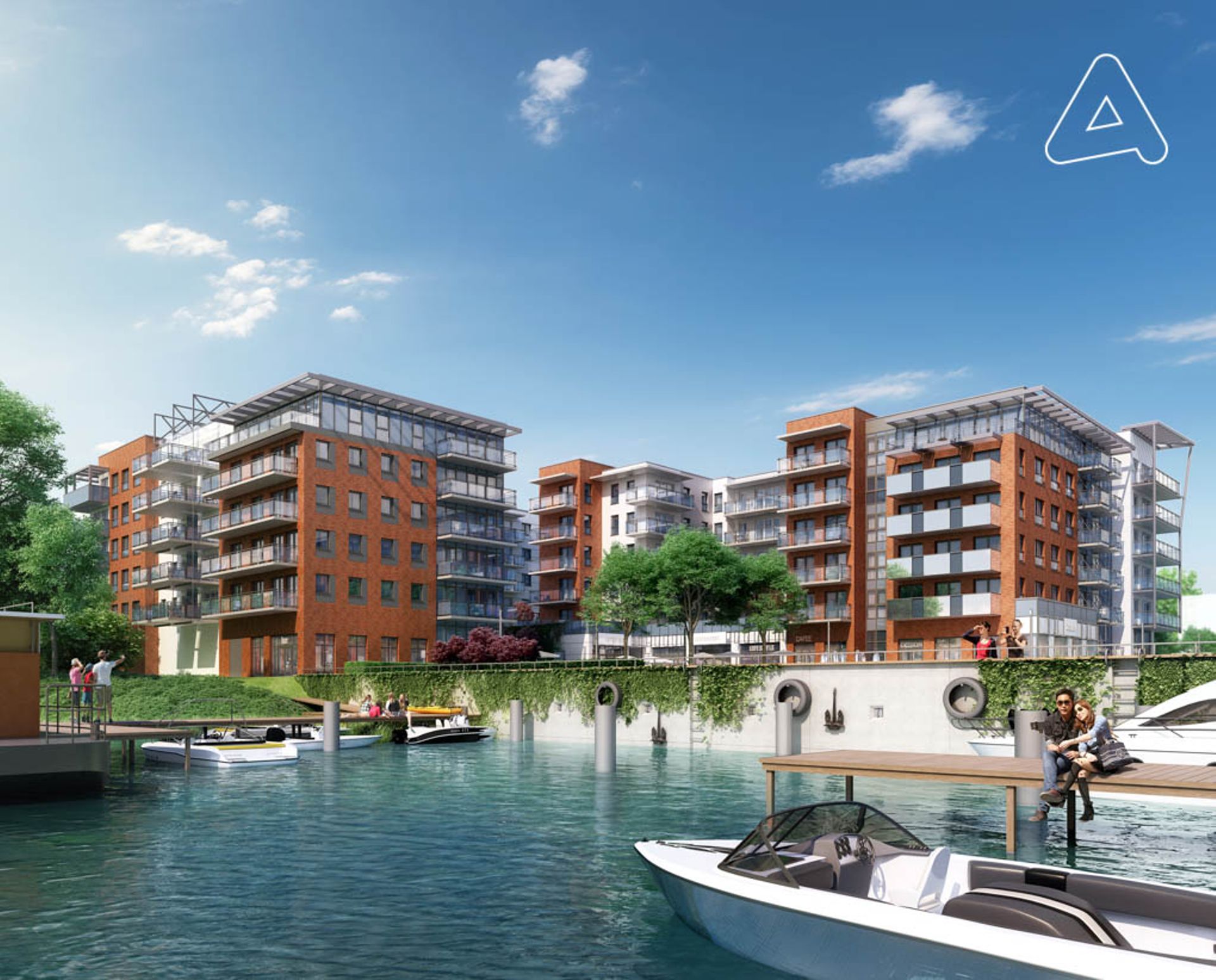 Wrocław: Apartament nad Odrą z dostępem do mariny. Archicom wprowadza nowy etap Olimpii Port 