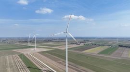 TAURON przekazał do eksploatacji trzecią farmę wiatrową w woj. łódzkim