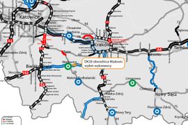 Małopolskie: Wybrano wykonawcę budowy obwodnicy Wadowic, w ciągu DK28