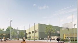 Ogłoszono przetarg na budowę nowego, wielkiego zespołu szkolno-przedszkolnego na północy Wrocławia [WIZUALIZACJE]