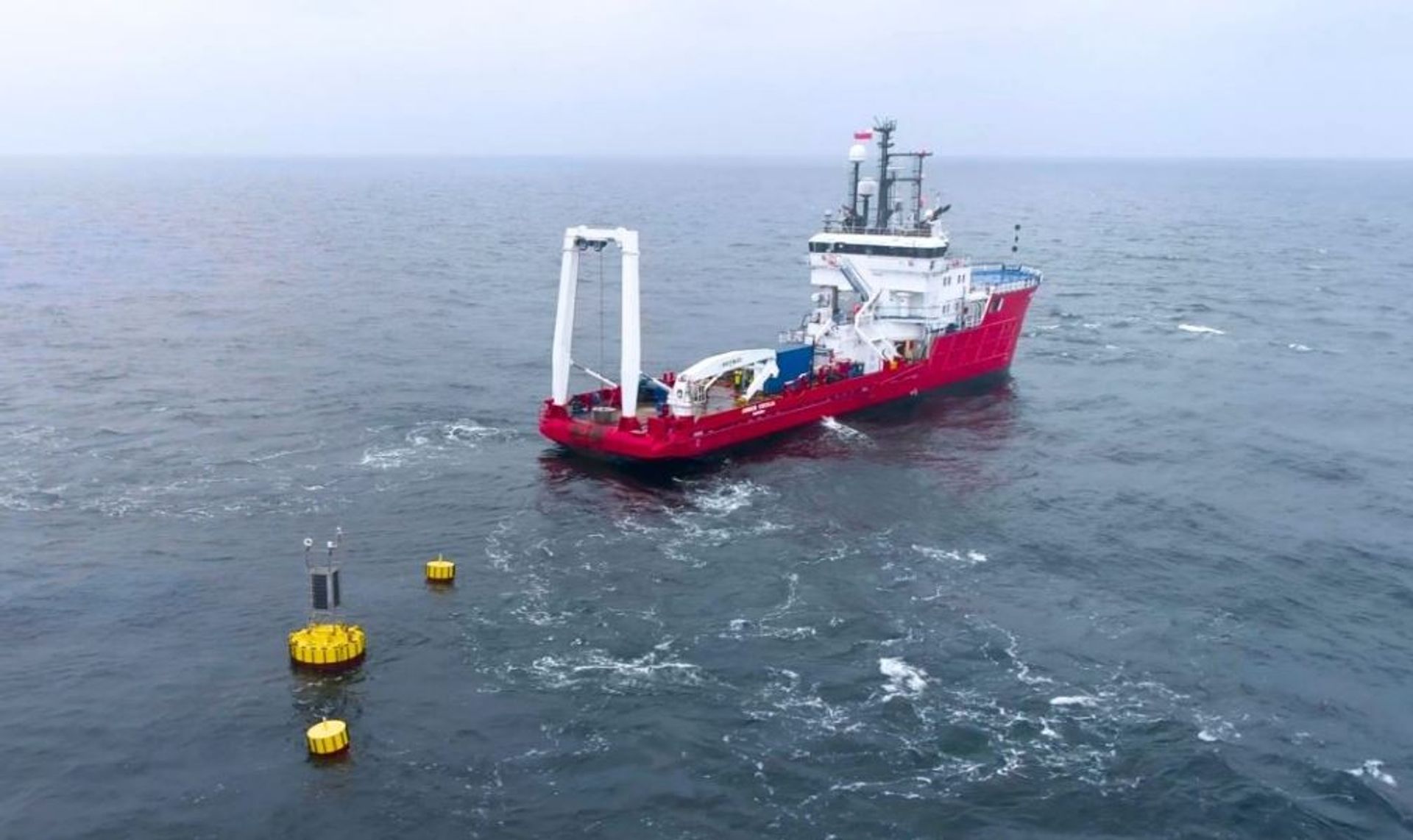 ORLEN Neptun prowadzi badania środowiska morskiego dla gigantycznej farmy wiatrowej Baltic West