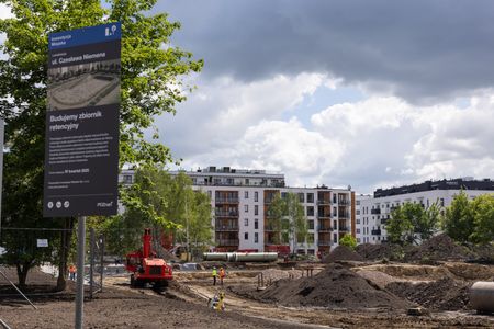 Zbiornik retencyjny na Łacinie – bezpieczeństwo hydrologiczne Poznania