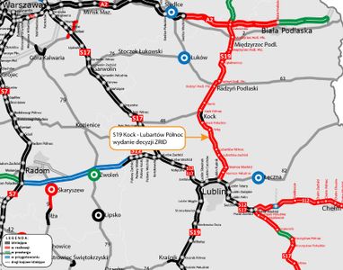 Zielone światło dla kolejnego odcinka S19 Via Carpatia w woj. lubelskim