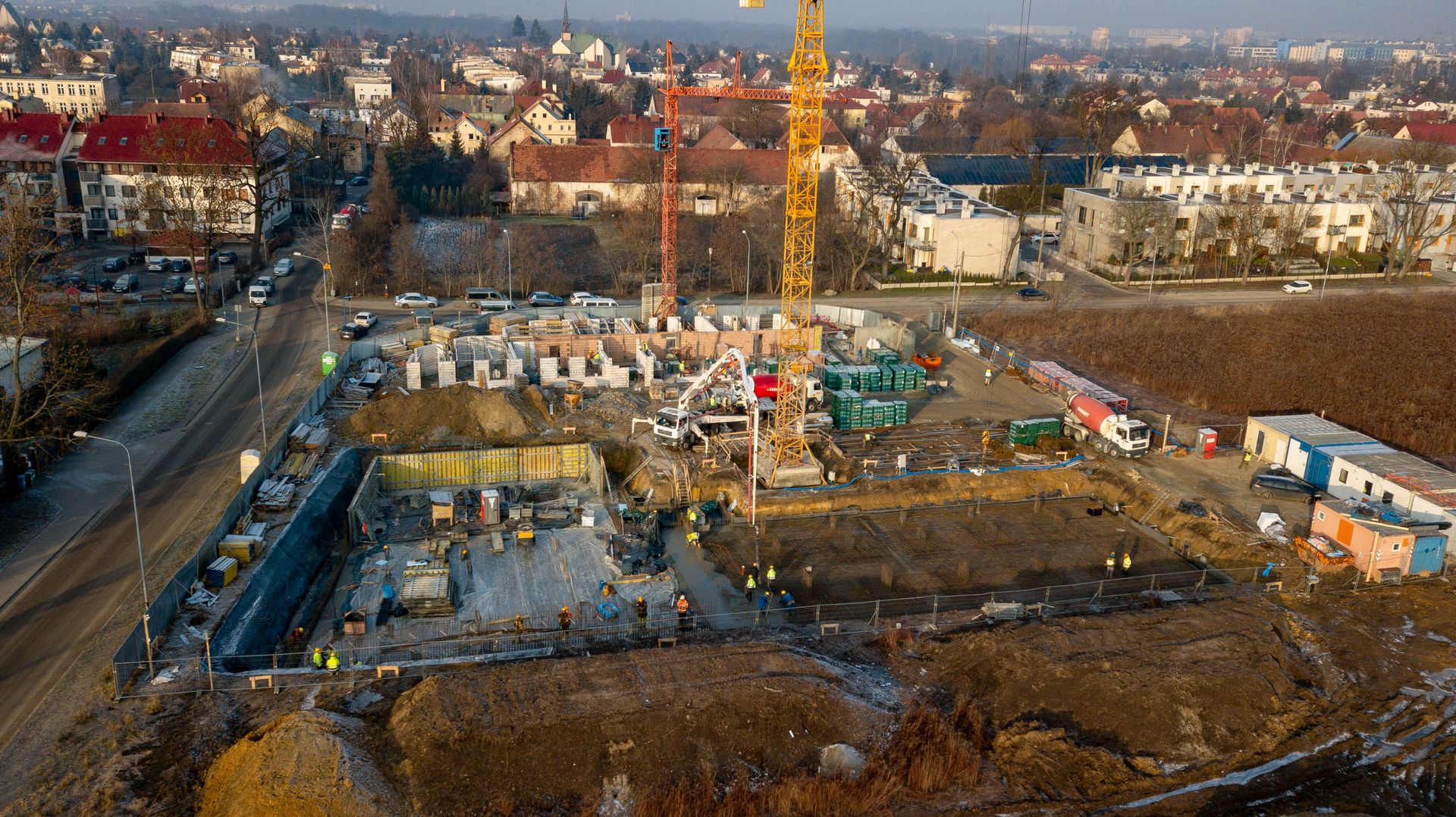 Wrocław: Małe Wojszyce od LC Corp w budowie. W ofercie dwupoziomowe mieszkania z tarasami 