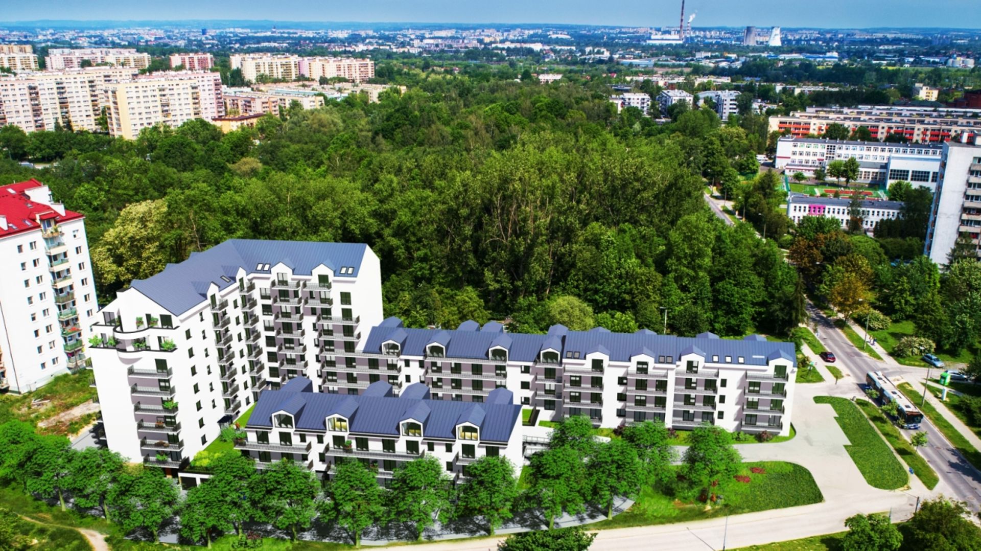 Kraków: Aleksandry Park – osiedle z ponad setką mieszkań powstaje w Bieżanowie 