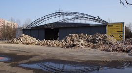 Kraków: Hangar w Czyżynach w przebudowie
