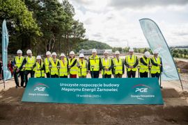 PGE rozpoczęła budowę jednego z największych bateryjnych magazynów energii elektrycznej w Europie