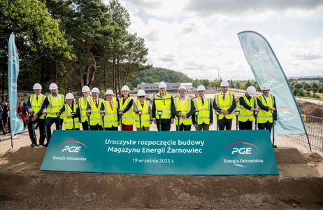 PGE rozpoczęła budowę jednego z największych bateryjnych magazynów energii elektrycznej w Europie