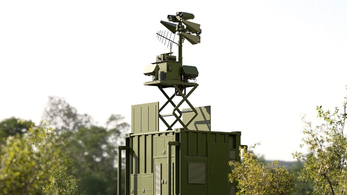 Fot. APS dzięki uprzejmości MSI DS, / Platforma MSI DS Terrahawk Paladin wyposażona w radary FIELDctrl 3D MIMO