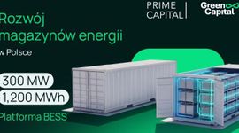Green Capital i Prime Capital AG zrealizują w Polsce portfel bateryjnych magazynów energii (BEES) o mocy 300 MW