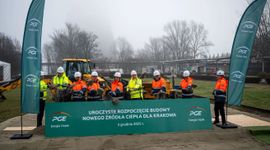 Inwestycja za ok. miliard złotych: PGE rozpoczyna budowę nowoczesnego źródła ciepła dla Krakowa