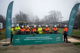 Inwestycja za ok.miliard złotych: PGE rozpoczyna budowę nowoczesnego źródła ciepła dla Krakowa