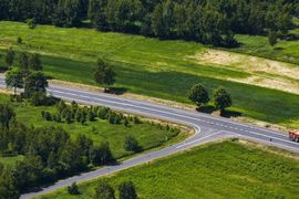 Dzięki rozbudowie DK28 i połączeniu z S19 Via Carpatia, skróci się czas dojazdu w Bieszczady