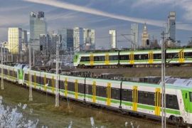 100. FLIRT zasilił flotę elektrycznych zespołów trakcyjnych Kolei Mazowieckich