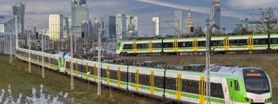 100. FLIRT zasilił flotę elektrycznych zespołów trakcyjnych Kolei Mazowieckich
