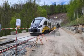 Rozpoczęło się drążenie tunelu kolejowego w okolicy Trzcińska na linii kolejowej Jelenia Góra – Wrocław