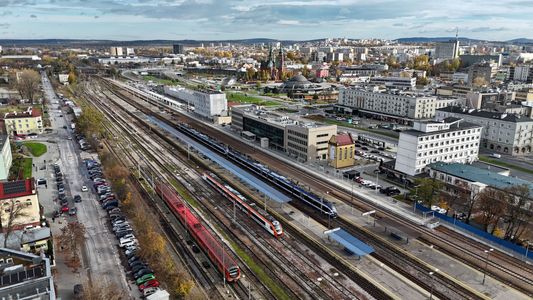 Stacja Kielce Główne zostanie przebudowana i zmodernizowana