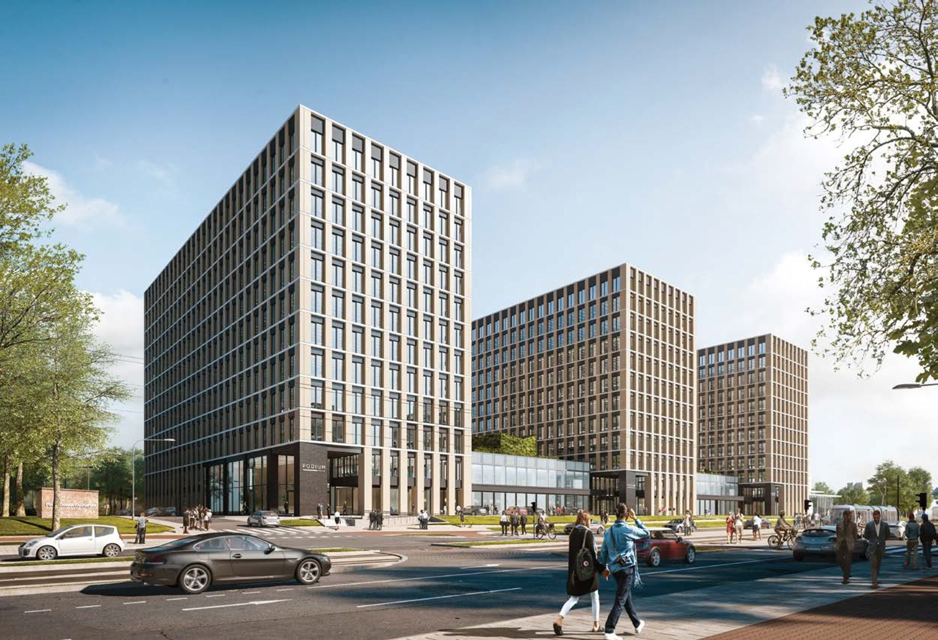 Globalworth oddał do użytku drugi z biurowców kompleksu Podium Park w Krakowie