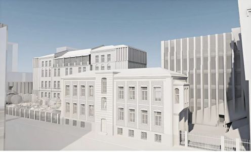 Trwa budowa nowej siedziby Muzeum Getta Warszawskiego [FILM+WIZUALIZACJE]