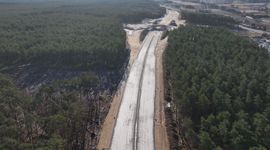 Trwa budowa drogi ekspresowej S10 Bydgoszcz Południe - Emilianowo, z rozbudową DK25 [FILMY]