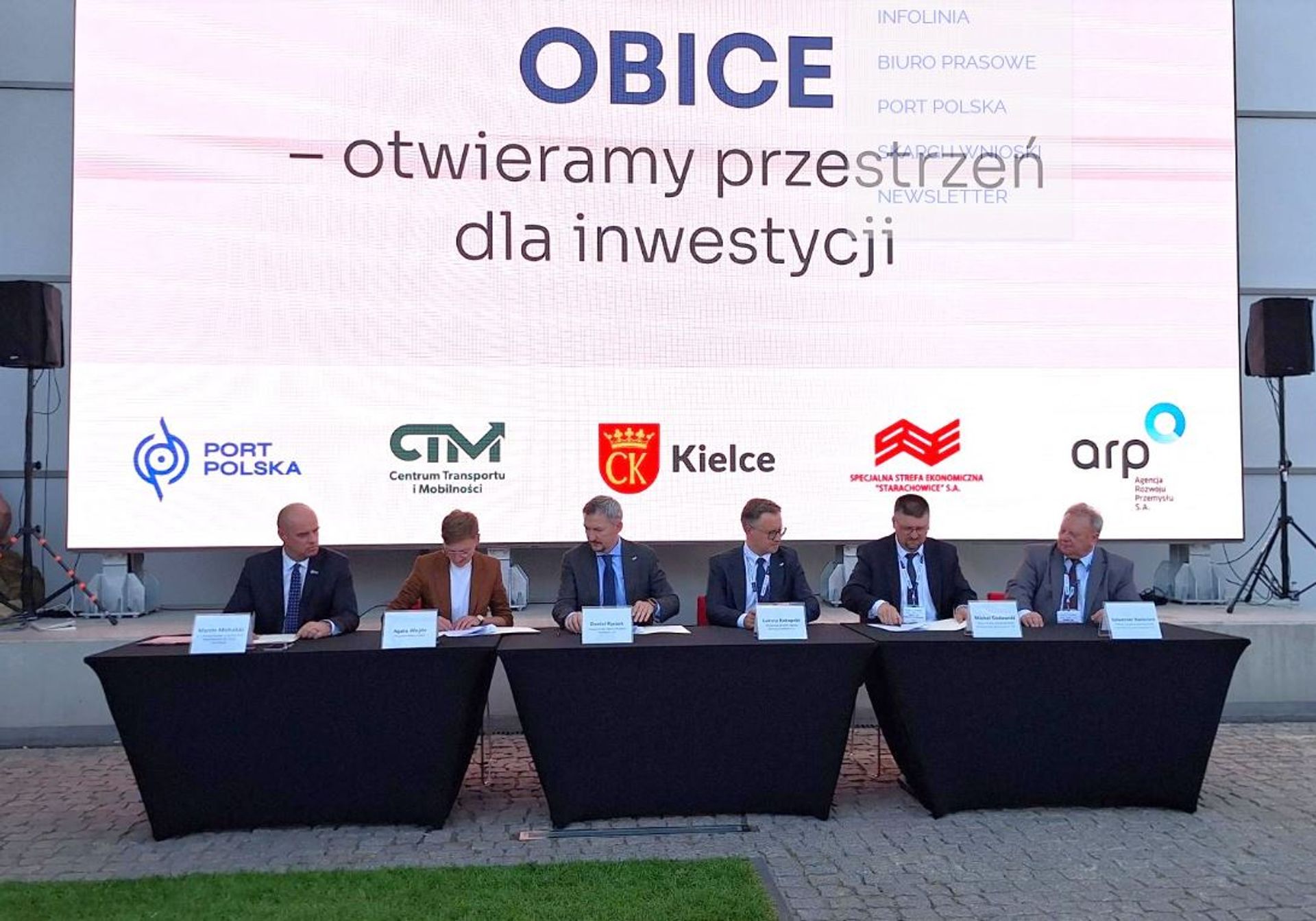 Port Polska i Miasto Kielce przygotowują kolejowy terminal towarowy w Obicach pod Kielcami