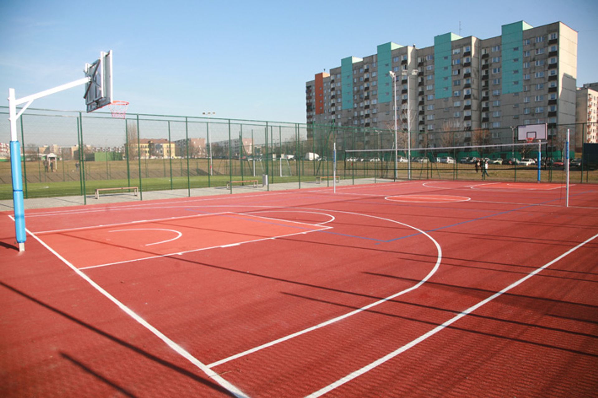  Sosnowiec: otwarto kompleks boisk sportowych ,,Orlik 2012"