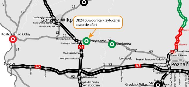 Osiem ofert na realizację nowej obwodnicy w woj. lubuskim [LISTA]