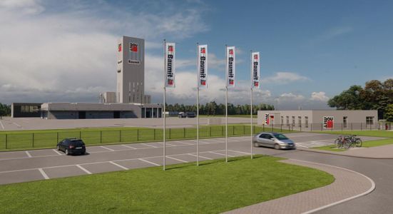 W Zimnej Wódce powstaje czwarta fabryka Baumit w Polsce [ZDJĘCIA]