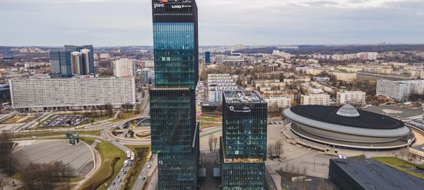 Wieżowce w Katowicach