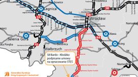 Nowy impuls dla budowy ostatniego odcinka drogi ekspresowej S8 Wrocław/Magnice - Kłodzko