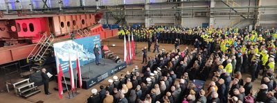 PGZ Stocznia Wojenna w Gdyni podwaja zatrudnienie. Planuje kolejne inwestycje