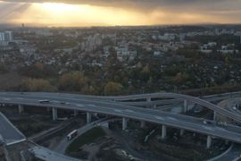 W Krakowie otworzono dla ruchu estakady jednego z największych węzłów drogowych w Polsce - S7 Mistrzejowice. To nadal teren budowy [FILMY]