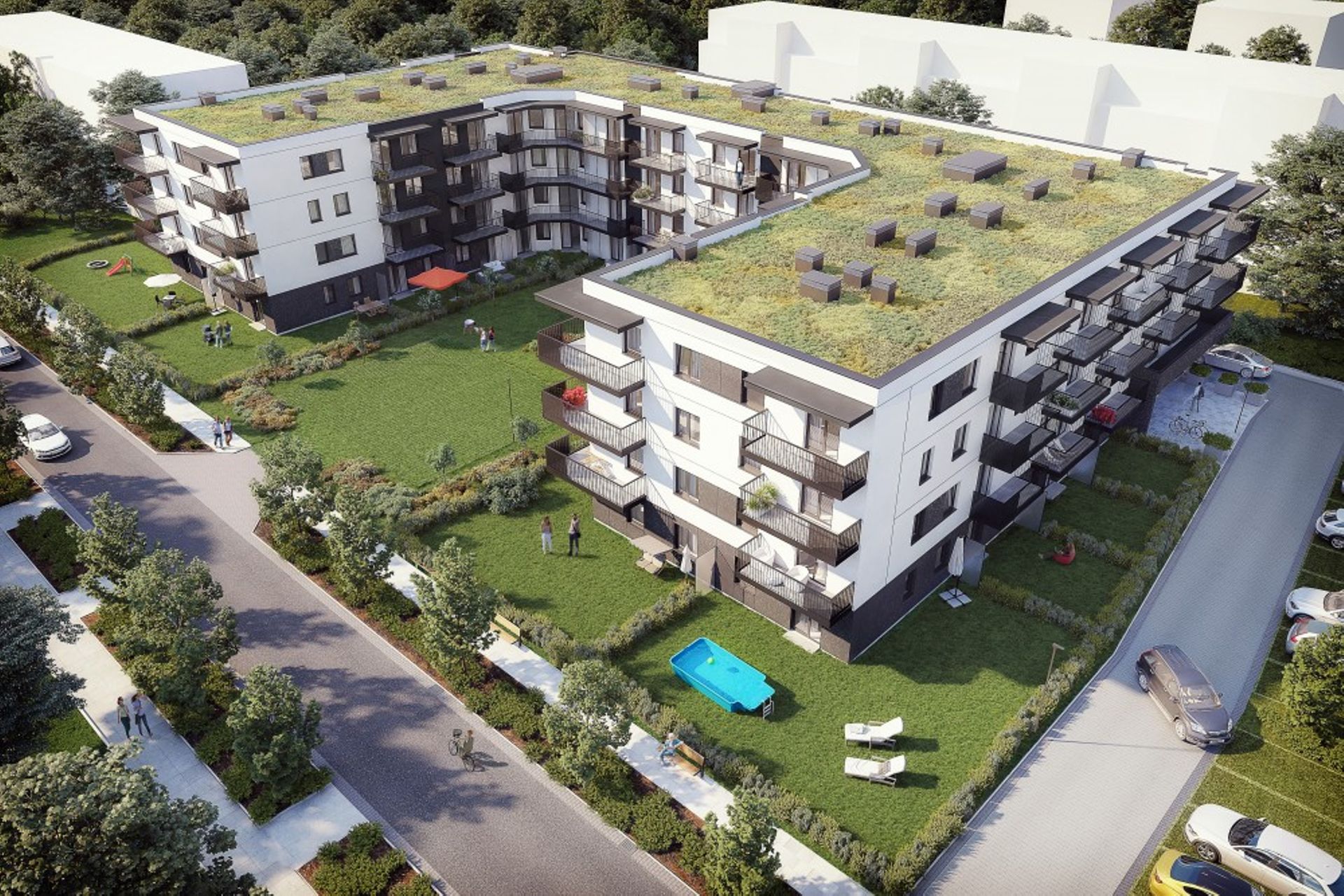 Ogrody Borkowskie – Krakowskie Biuro Inwestycyjne zbuduje mieszkania w pobliżu lasu Borkowskiego 