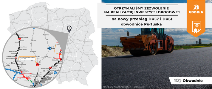 Zielone światło dla budowy obwodnicy Pułtuska