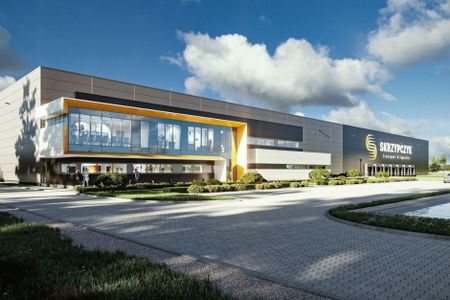 Skrzypczyk Trans wybuduje centrum logistyczne na terenie SAG Ujazd [WIZUALIZACJE]