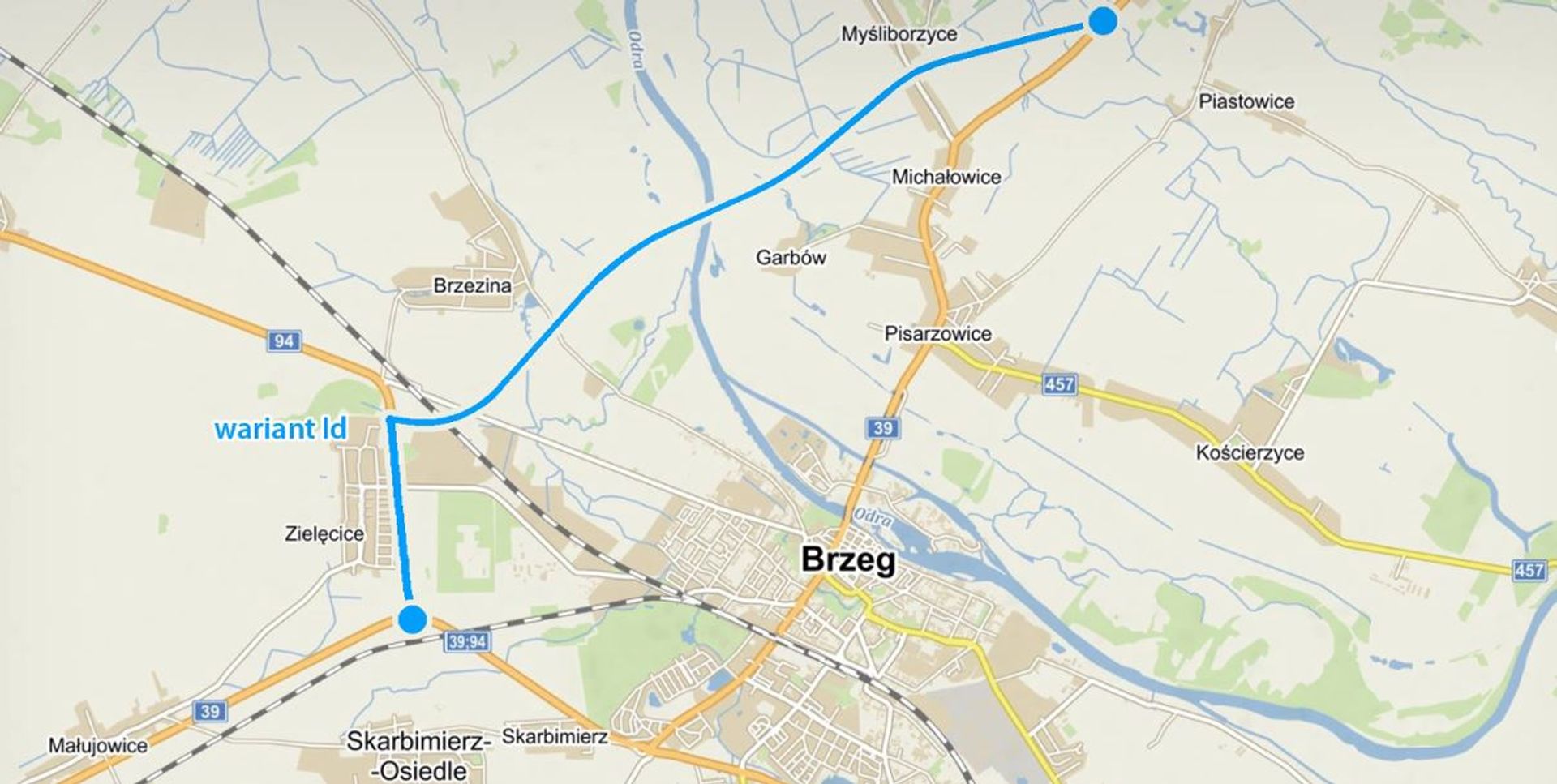 Ważny krok do budowy obwodnicy Brzegu, w ciągu DK39 
