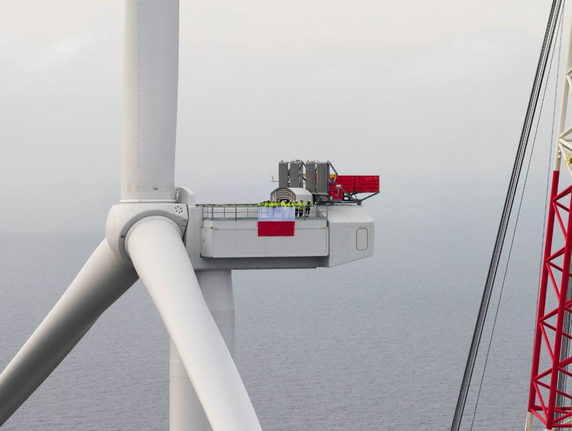 Pierwsze turbiny z polskimi gondolami na morskiej farmie wiatrowej Grupy ORLEN