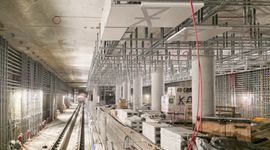 Nowe stacje metra linii M2 – rozpoczęły się prace wykończeniowe [ZDJĘCIA+WIZUALIZACJE]