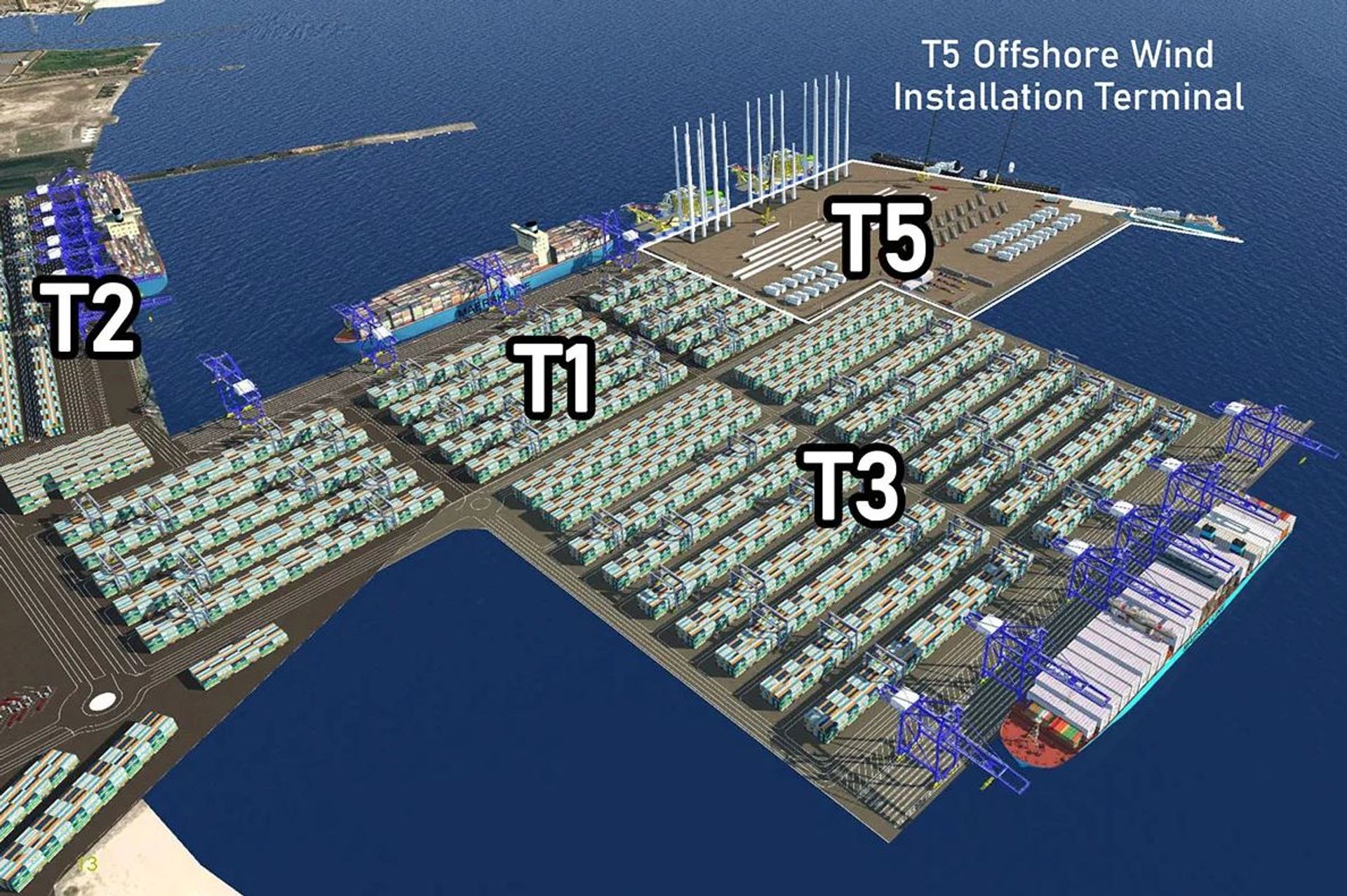 Wielki terminal T5 w Gdańsku wesprze morską energetykę wiatrową
