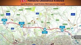 Trwają zaawansowane prace na budowie S52 Północnej Obwodnicy Krakowa [FILMY]