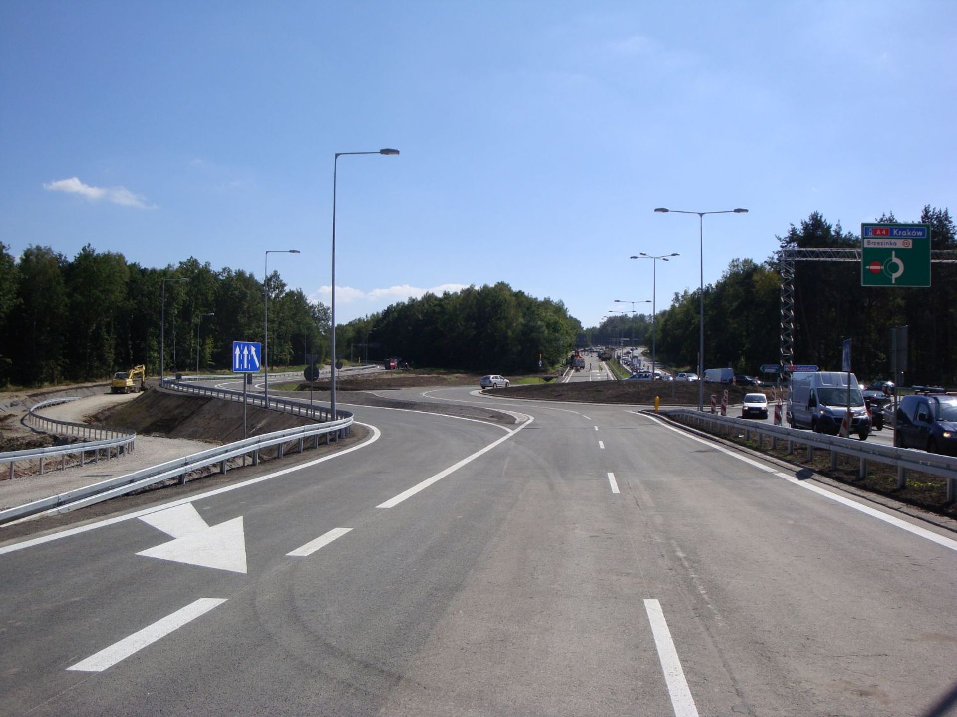  Otwarcie rozbudowanego węzła Mysłowice na autostradzie A4 Katowice-Kraków