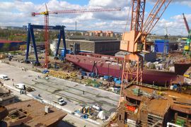[Gdańsk] Dekpol zbudował stanowisko montażu dla Remontowa Shipbuilding