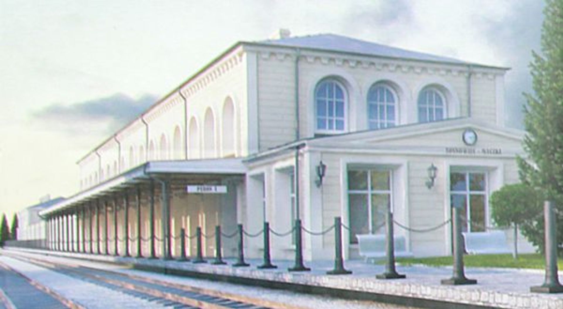  Dworzec w Maczkach do remontu