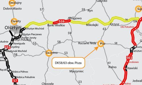 Pisz w województwie warmińsko-mazurskim zyska obwodnicę