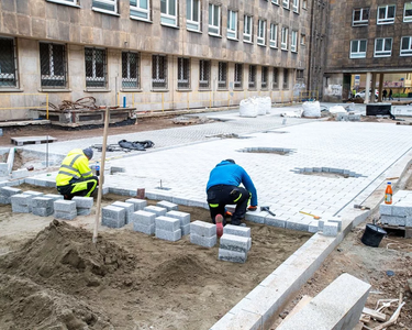 Nowa droga łącząca Wschodnią i Sienkiewicza w Łodzi. Tam już widać ulicę! [ZDJĘCIA] 