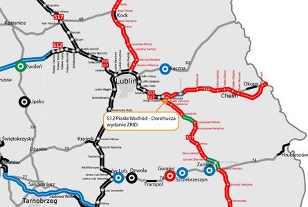 Zielone światło dla budowy kolejnego odcinka drogi ekspresowej S12 w woj. lubelskim