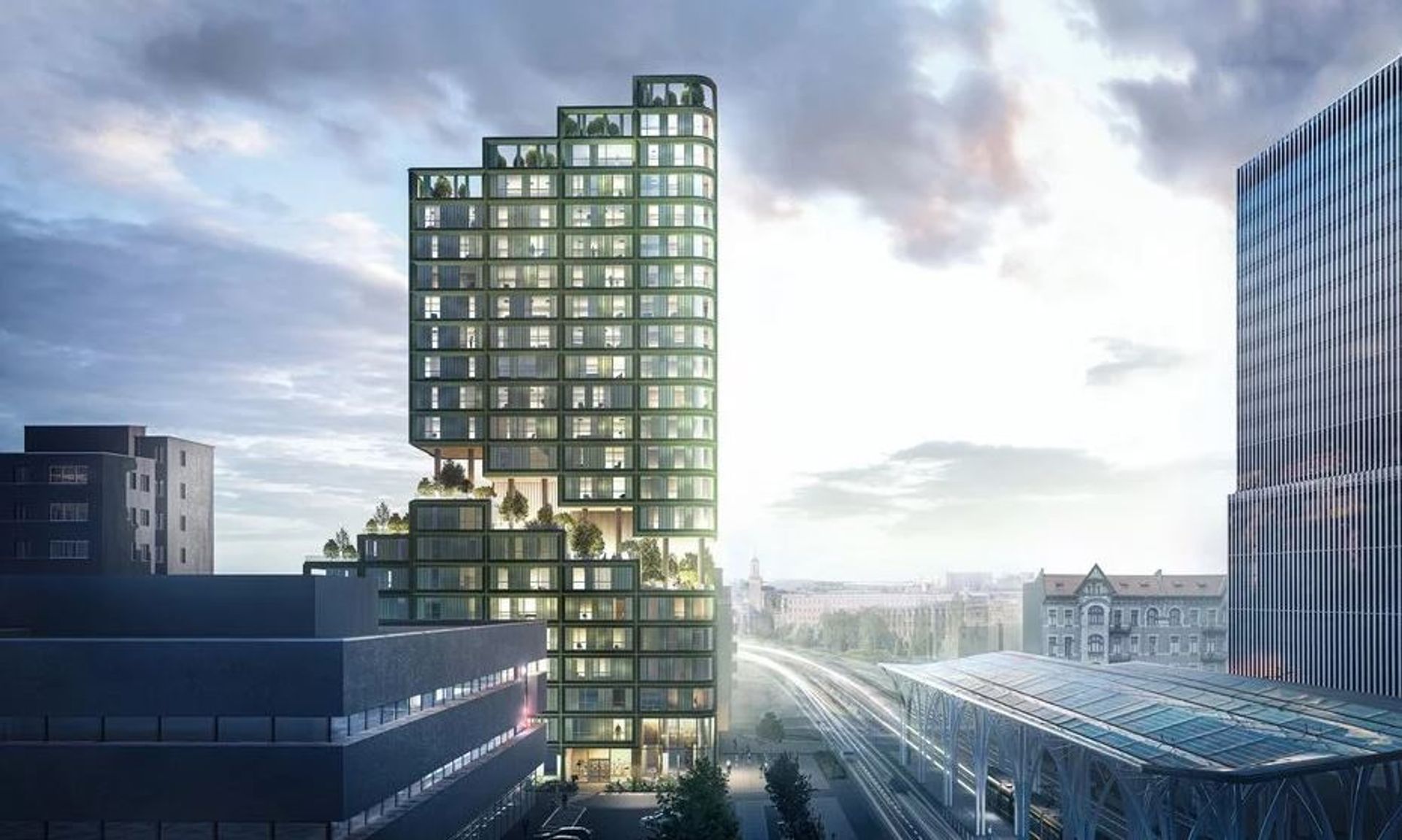W centrum Łodzi powstanie nowy 78-metrowy wieżowiec? 