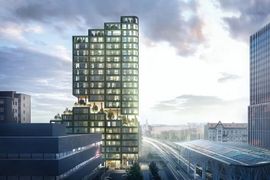 W centrum Łodzi powstanie nowy 78-metrowy wieżowiec? [WIZUALIZACJE]